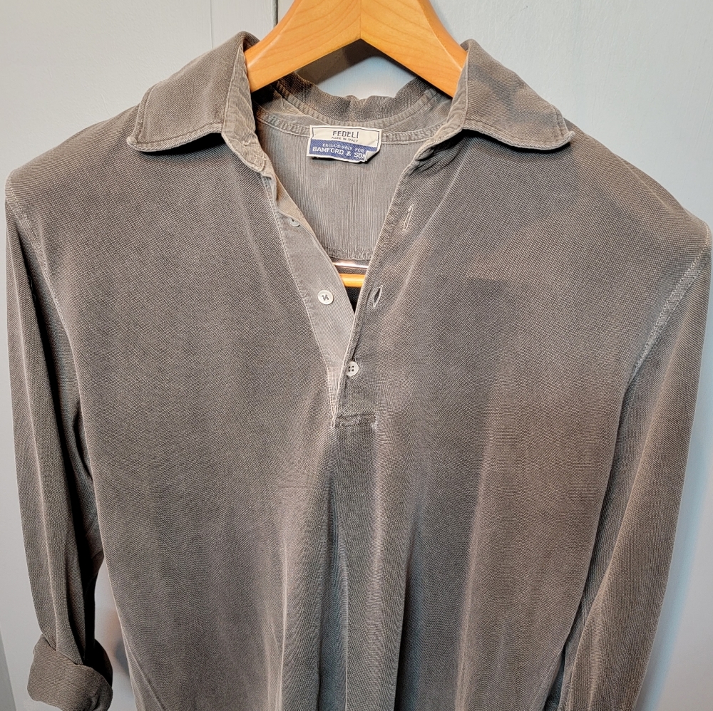Fedeli for Bamford & Sons Long-sleeve Polo